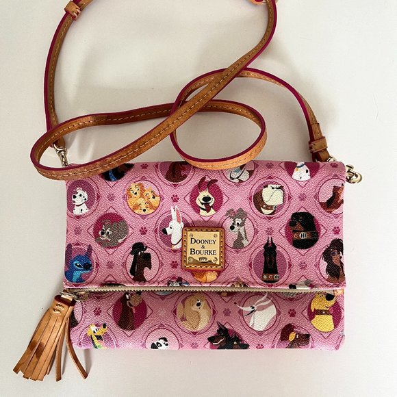 Dooney & Bourke Bags Disney Dogs Crossbody Bag By Dooney Bourke Pink Poshmark